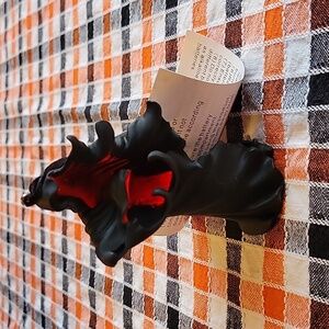 Cracker Barrel Light Up Black Ghost Halloween Ornament